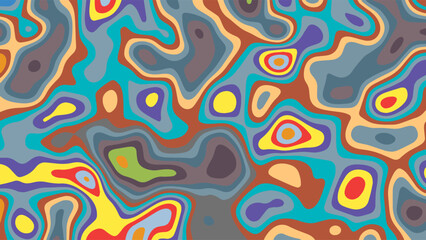 Fototapeta premium COLORFUL TEMPLATE ABSTRACT PAPER CUT PATTERN DESIGN FLAT COLOR FOR WALLPAPER BACKGROUND ELEMENT VECTOR 
