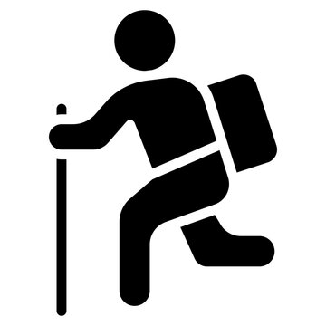 recommend clip art: Wanderer icon vector image. Can be used for Urban Tribes.