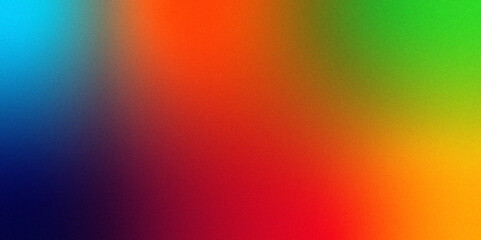 Obraz premium red orange yellow green blue abstract gradient background blurred wallpaper colorful vibrant gradient background template copy space set various .perfect for Mother's Day or Valentine's projects. 