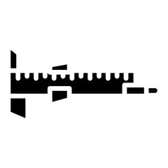 Calipers icon vector image. Can be used for Engineer in Mechanics.