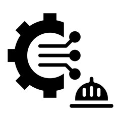 Engineer Logo icon vector image. Can be used for Engineer in Mechanics.