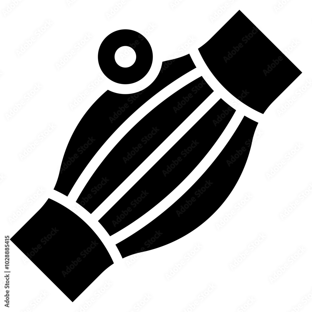 Poster Muscle Cramps icon vector image. Can be used for Body Ache.