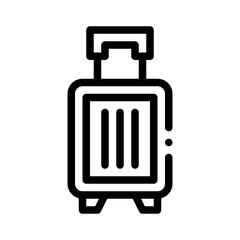 Luggage line icon