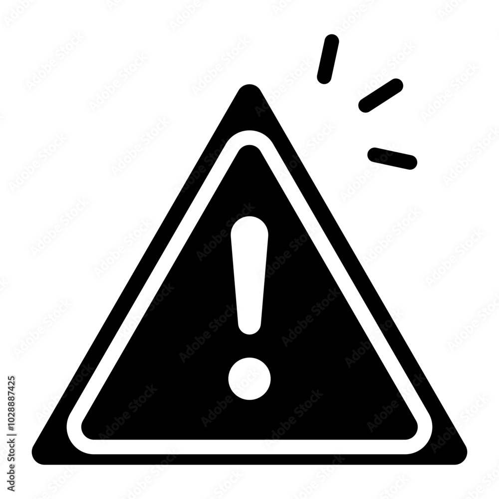 Poster emergency alert icon vector image. can be used for rescue and response.