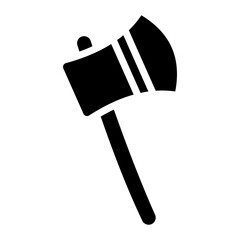 Axe icon vector image. Can be used for Rescue And Response.