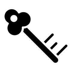 Key icon vector image. Can be used for Information Security.
