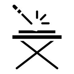 Crafting Table icon vector image. Can be used for Mining And Crafting.