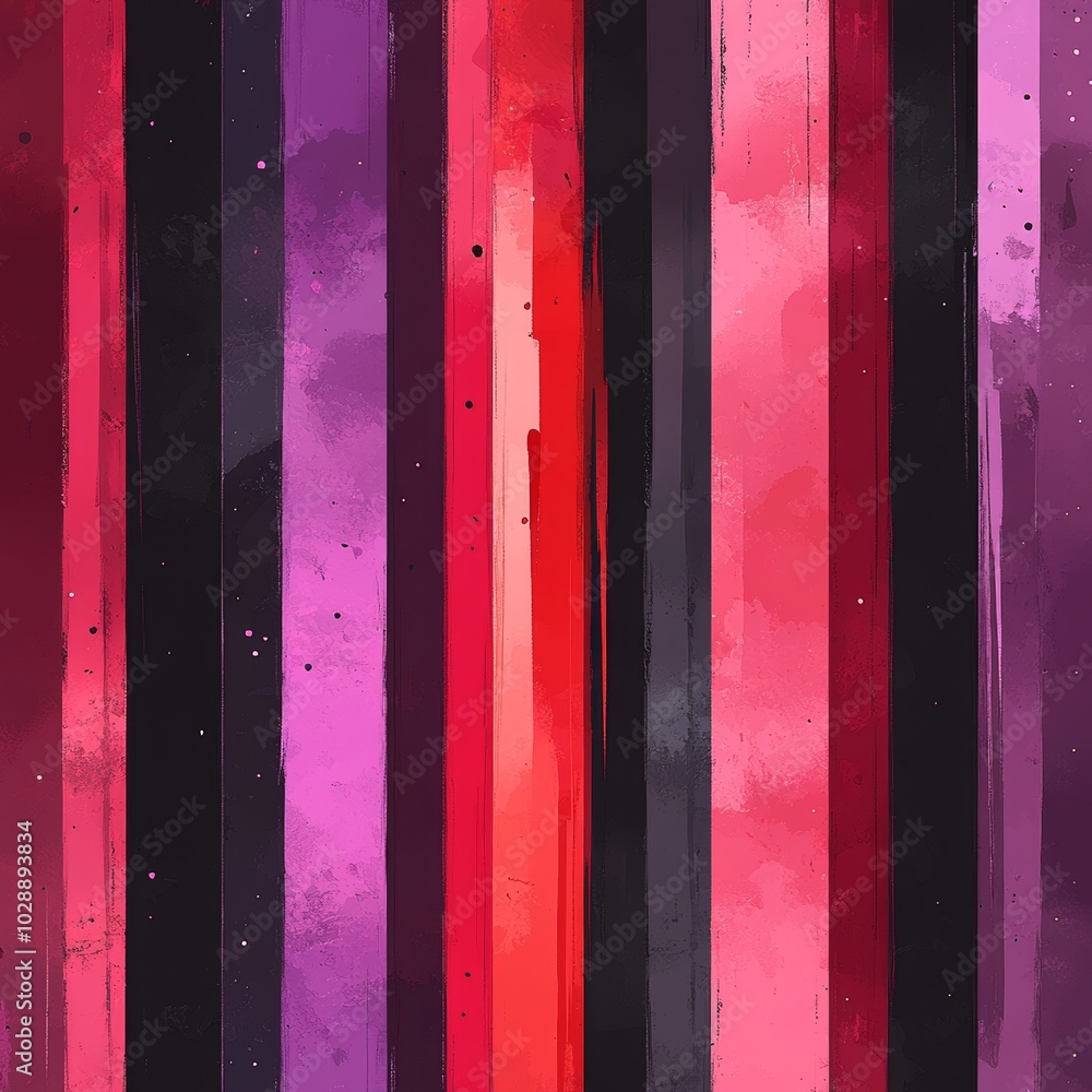 Poster ethnic swatch in ikat abstract blur. high quality illustration in smudged boho traditional thread de