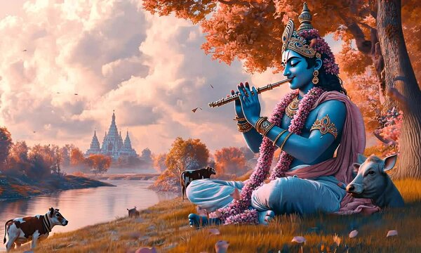 Lord krishna india god 