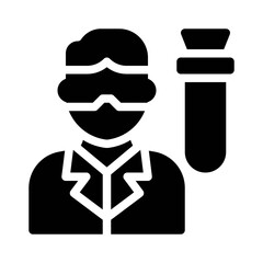 Data Scientist glyph icon