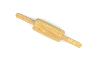 Rolling pin isolated on white background..