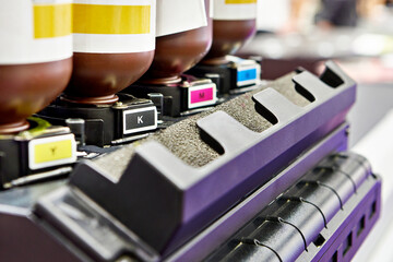 Toner color wide format printer