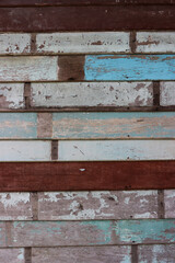 old wooden wall