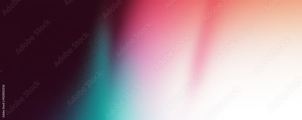 Poster light pastel color banner backdrop copy space with pink grainy gradient background noise texture