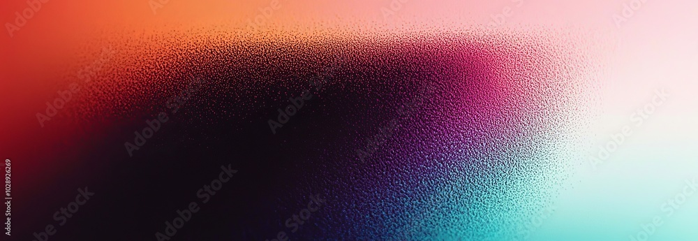 Aufkleber grainy background, monochrome noise texture banner, header poster backdrop design with copy space