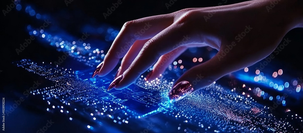 Leinwandbilder System to automate business, technology, internet, and networks. System of automation of software technology, business processes, and traffic.