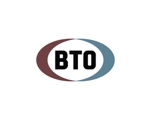 BTO logo design vector template. BTO