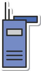 ステッカー教材道具関連の単品アイコン　シャー芯