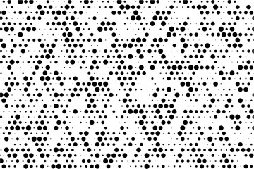 Randomized dotted grid background with staggered rows