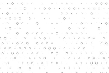 Staggered dot grid with circular hollow elements