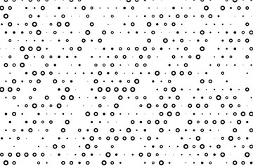 Abstract geometric background with holed dot pattern