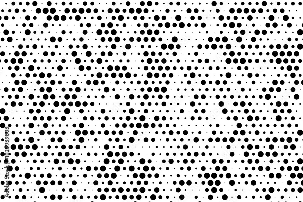 Poster Abstract randomized dot grid pattern background