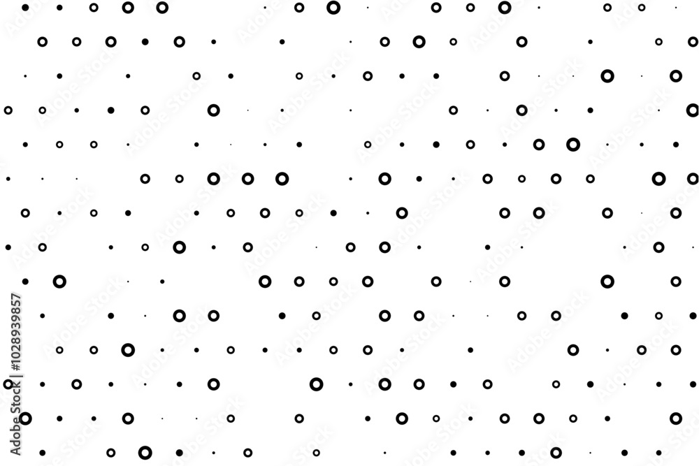 Poster abstract geometric background with holed dot pattern