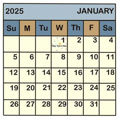 January 2025