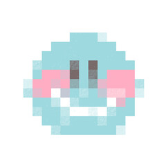 Pixel smile 
