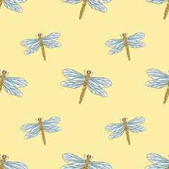 Seamless hand drawn pattern. Hand drawn elements. Baby pattern