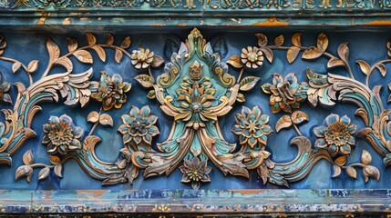 Rhythmic Motifs in Thai Traditional Art