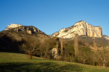 Gorges de la Bourne, Massif du Vercors, Parc naturel régional de Vercors, 38, Isère, France