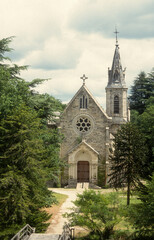 Naklejka premium église Saint Michel, Ferté saint Aubin, 45, Loiret, France