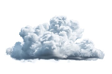 Cloud isolated on white background