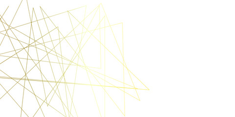 Luxury premium shiny golden lines on dark black background. Geometric luxury golden banner, template, t-shirt design. Vector, illustration