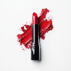 Lipstick isolated on white
