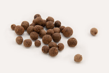pepper on white background