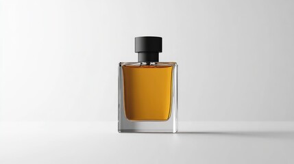 Modern Unisex Perfume Bottle in Transparent Design