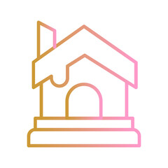 Snowhouse Vector Icon