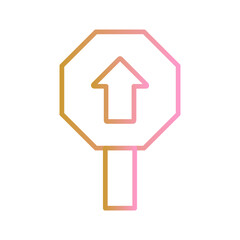 Up Arrow Vector Icon