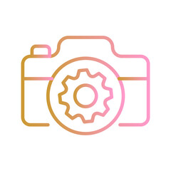 Camera Settings Vector Icon