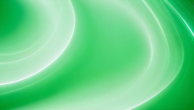 Abstract wave lighting green and white as wallpaper background illustration
