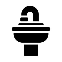 Sink glyph icon