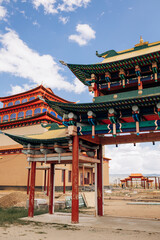 Fototapeta premium Ivolginsky datsan in Ulan-Ude. Russia