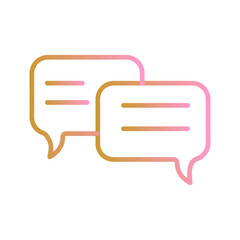Message Bubble Vector Icon