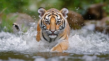 tiger life in the wild