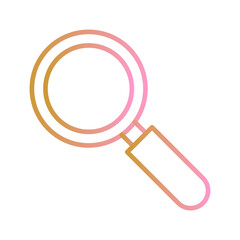Magnifying Glass Vector Icon