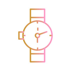 Monitor Watch Vector Icon
