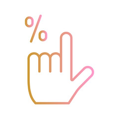 Click Through Rate Vector Icon