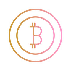 Bitcoin Vector Icon